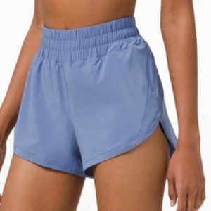 Track That High-Rise Lined Short 3" Water Drop Blue